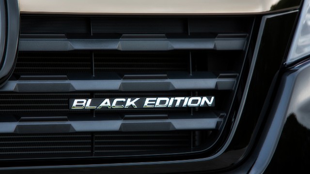 2021 Honda Ridgeline Black Edition changes