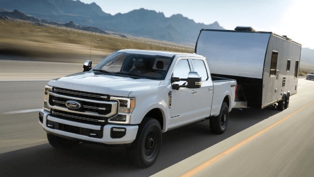 2022 Ford F-250 towing