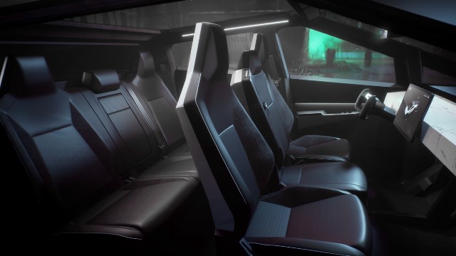 2023 Tesla Cybertruck interior