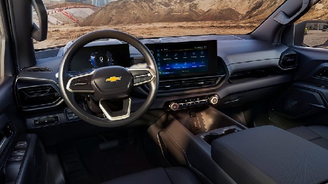 2024 Chevy Silverado EV interior