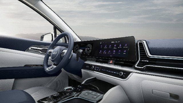 2024 Kia Pickup Truck interior