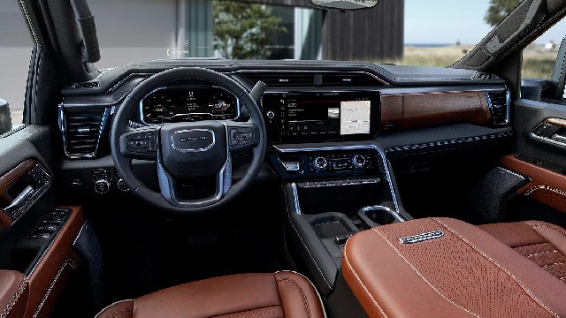 2024 GMC Sierra 2500HD interior