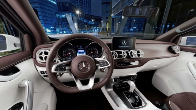 2024 Mercedes-Benz X-Class interior